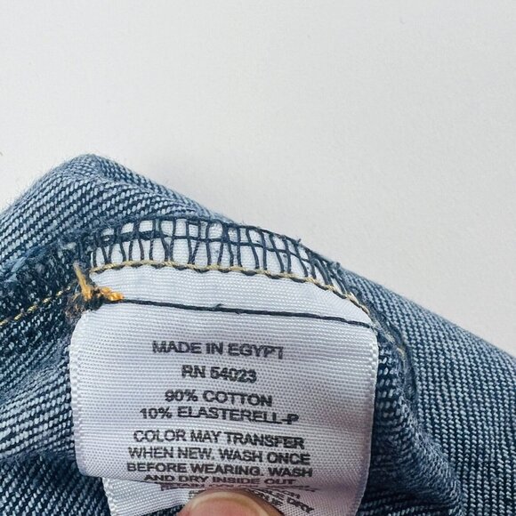 Gap 1969 Legging Jean Womens Jeans Size 4/27 A Blue Stretch Dark Wash Stirrups - Picture 5 of 10